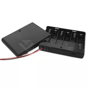 [퍼니메이커]AA 6구 커버 스위치홀더 건전지홀더 배터리 케이스 배터리홀더 AA배터리홀더 AA건전지홀더 건