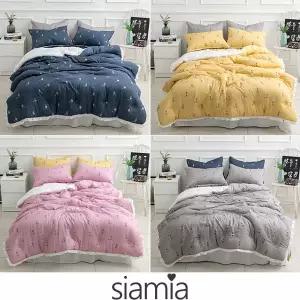 [시아미아]윤스홈 포라 모달100% 주니어 가을 겨울 이불패드세트 슈퍼싱글