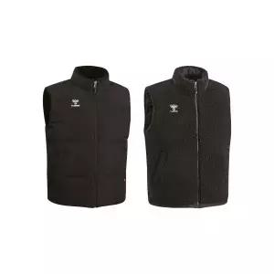 HUMMEL 기능성 양면 패딩조끼 - 블랙 (HM-6889)