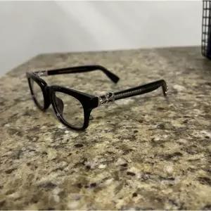 미국 크롬 하트 스타일 블랙 프레임 블루 라이트 렌즈 안경 그런지 이 펑크 고스 157599818498