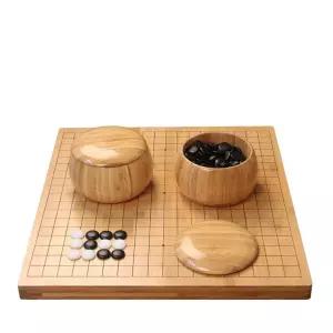 고급 바둑판 세트 포함 서랍 바둑알 바둑판 원목