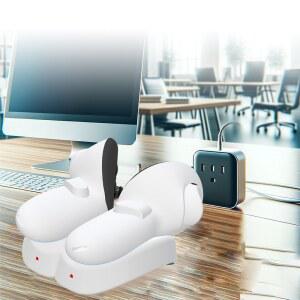 VR 헤드셋 고글 퀘스트 컨트롤러 기기 디스플레이 안경 오큘러스 용 메타 3 도크 충전 고속충전 스테이션 스탠드