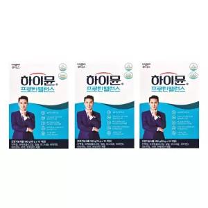 하이뮨 프로틴 밸런스 하이뮴 스틱 하이문 노인 단백질 정민호 어르신 산양유 30포 MJ