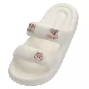 반값 여성 인기 더블 스트랩 오픈토 푹신한 EVA 슬리퍼 실내화 슬라이드 DM파야 2260406 유세븐 J