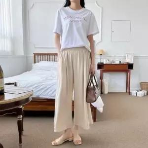 [라일리여성의류] Rly 피에르 251 오버핏 치마바지 8부 통바지 데일