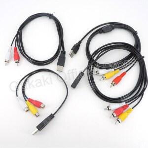 영상선 USB A AV TV 2/3RCA to 오디오 비디오 플러그 3 2.0 커넥터 어댑터 옥스 컨버터 케이블 Rca HDTV AUX PC 2 여성 리드 남성