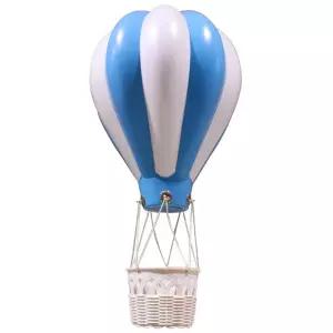 열기구 라탄 모빌 라탄열기구 천장 카페 꾸미기 구름 소품