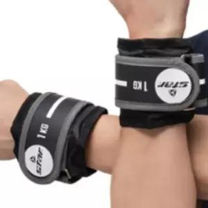 손목 발목 중량 밴드 2kg 2개 스쿼트 운동 헬스 (WFHUJQJ)