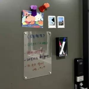 냉장고 자석 아크릴 메모보드 20x30