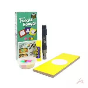 동심의 세계로 돌아가는 추억의 딱지 공기놀이 세트 (k7101)