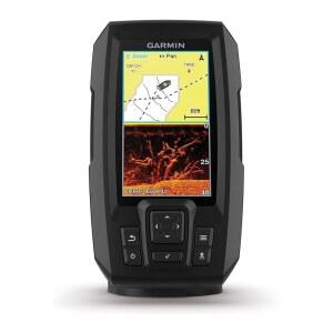 가민 스트라이커 4cv(트랜스듀서 포함), 4인치 GPS 피쉬파인더(CHIP 전통 및 클리어뷰 스캐닝 소나 트랜스듀서 퀵드로우 윤곽 매핑 소프트웨어 내장