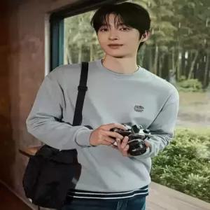 폴햄 polham 남성 랜드마크 스몰 와펜 맨투맨PHF4TR1030