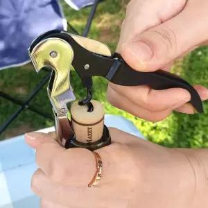 와인오프너 휴대용 2단 와인 호일커터 오프너 와인