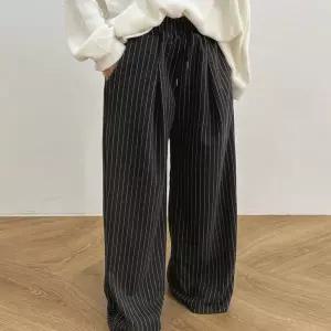 [하프클럽/아이우먼]아이우먼 편한흰색세로줄팬츠 GBV995M601 빅사이즈