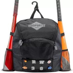 맞춤형 참 패널이 있는 Go스포츠 유소년 야구 및 소프트볼 가방