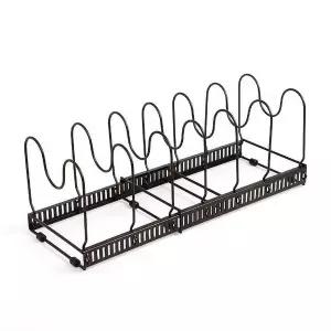 프라이팬 정리대 길이조절 철제 선반 트레이 (WFHK9VH)