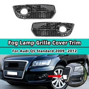 Audi Q5 Standard 용 안개등 그릴 커버 2009 2010 2011 2012 앞 범퍼 그릴 8T 0807681 F HONEYCOMB 액세서