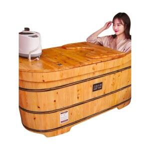 샤크팡 나무욕조 노천탕 히노끼 반신욕 향백 펜션 히노끼탕 훈증기