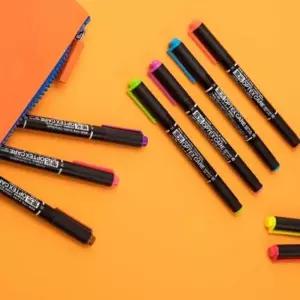 형광펜 컬러 라이너펜 밑줄 전용 필기용구 마커세트 빛나는 색상 필기구