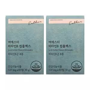 여에스더 비타민B 컴플렉스 여에스터 비타민B군 활력 에너지 2개 MJ