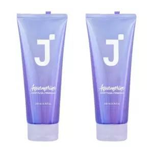 J숲 아쿠아 워터팩 헤어팩 200m 2개 MJ