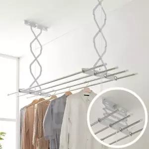 125cm 빨래걸이 빨래건조대 천청형 천장 베란다 3단 (WFGZGO2)