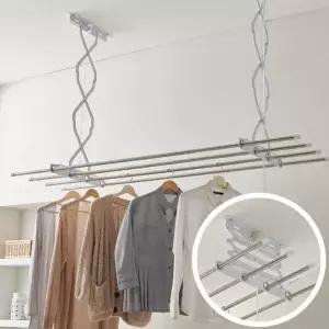 185cm 천장 3단 빨래대 빨래건조대 베란다 건조대봉 (WFGZGNV)