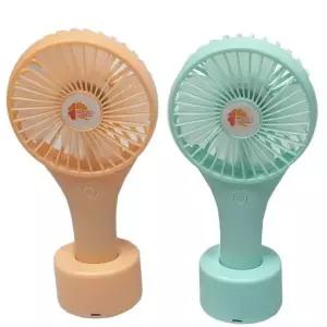 선풍기 휴대용 손 핸디형 시원한 거치대 랜덤 (WFI0ULU)