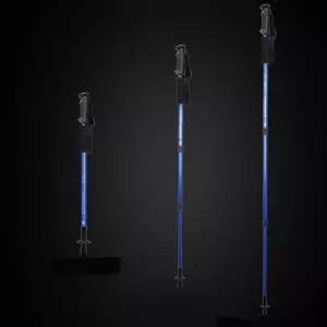 4단 등산스틱 접이식 경량 등산용 등산 초보자 지팡이 (WFGVEDI)