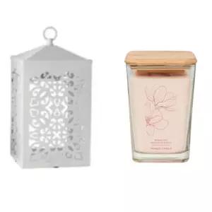 양키캔들 향초 워머세트 스크롤 로맨틱  집들이 선물