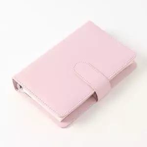 다이어리형 분홍 A6 노트 유선노트