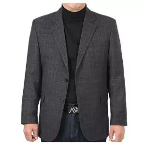 [리빌모아]남자 겨울 베이직 체크 울론 정장 콤비자켓 AR-COW-JPM-100