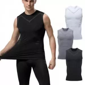 [라일리의류] Rly 스포츠 쿨링티셔츠 배색 물링나시 헬스 남자여름