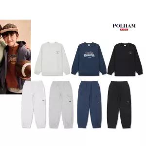 [롯데백화점]폴햄키즈 공용 약기모 맨투맨,조거팬츠 PKF4TR3011