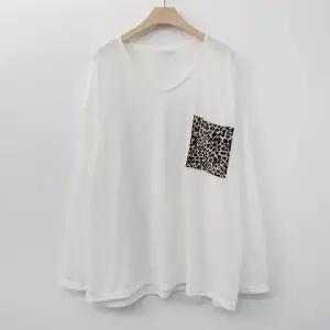 [하프클럽/] 브이넥호피포켓긴팔티 NOK337M601 빅사이즈