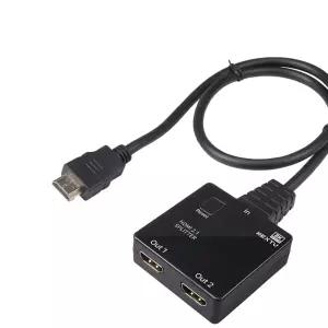 1대2 HDMI2.1분배기 8K 4K 일체형케이블 CCTV 회의실