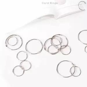 고리형 문서 정리용 카드링 35mm 80개입 서류 클립 문서고리