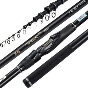 아만다 ANMANDA 낚시 블랙 카와시마이 낚싯대 선물 찌낚시대 Anmanda