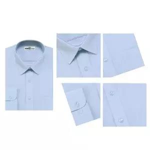 [하프클럽/]남자 일자핏 모달 긴팔 카라 와이셔츠 SJ-SHA-651