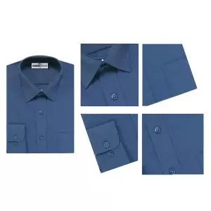 [하프클럽/]남자 베이직 모달 카라 긴팔 와이셔츠 SJ-SHA-670