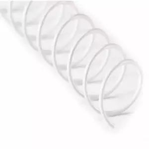 코일 제본용 스프링 18mm 2Kg 흰색 노트북 만들기 공책 제본