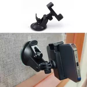 [모두모아]스마트폰 유리 흡착 거치대 거울 타일 욕실 마운트 홀더 휴대폰 핸드폰 촬영 흡착식 흡착구