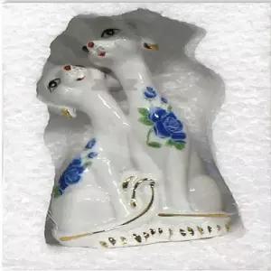 미니어처소품 고양이 부부 장식 인테리어 소품 진열장 데코