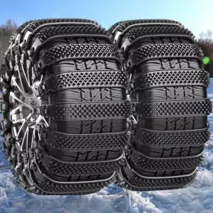 간편한 일회용 스노우 체인 자동차 체인 타이체인 1P