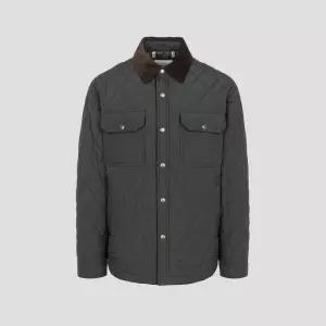 [백화점 정품] 빈폴 멘 다이아 퀼팅 패딩 셔츠 - 카키 BC5X64CP3H