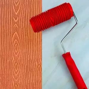 롤러일체형페인트 우드그레이닝 간편페인트 롤러 (WFGDQ65)