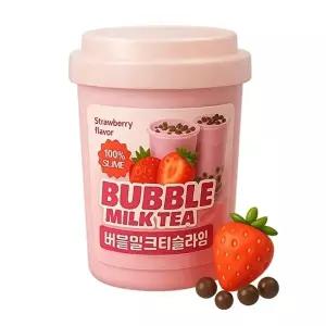 [셀러허브 생활리빙]먹지마 버블 밀크티 슬라임