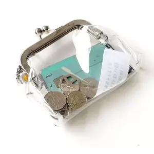 투명 동전지갑 여행용 파우치 11.5 x 9cm (WF2969D)
