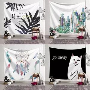 대형 패브릭 포스터 가리개 5종 [태피스트리 빈티지 인테리어 벽장식 벽천]