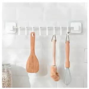 네이처스 파머 무타공 화이트 국자 조리도구 걸이 8구 국자걸이